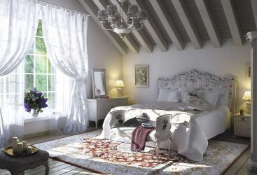 Idéias de design surpreendentes Quartos no sótão: 200 + (Foto) Interiores em estilo contemporâneo