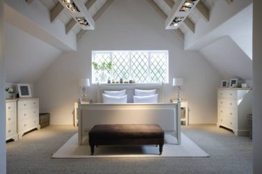 Idéias de design surpreendentes Quartos no sótão: 200 + (Foto) Interiores em estilo contemporâneo