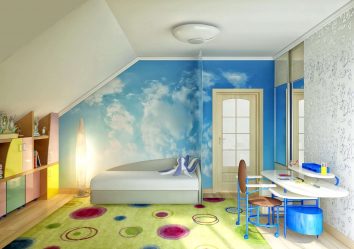 Idéias de design surpreendentes Quartos no sótão: 200 + (Foto) Interiores em estilo contemporâneo