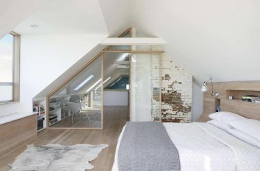 Idéias de design surpreendentes Quartos no sótão: 200 + (Foto) Interiores em estilo contemporâneo