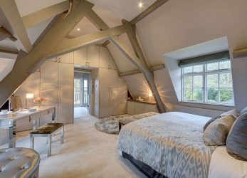 Idéias de design surpreendentes Quartos no sótão: 200 + (Foto) Interiores em estilo contemporâneo