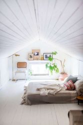 Idéias de design surpreendentes Quartos no sótão: 200 + (Foto) Interiores em estilo contemporâneo