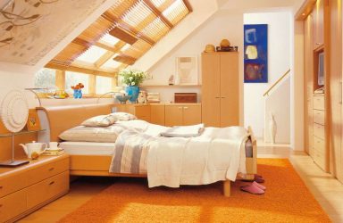 Idéias de design surpreendentes Quartos no sótão: 200 + (Foto) Interiores em estilo contemporâneo