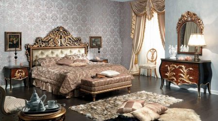 Quarto com papel de parede de duas cores 210+ Foto: Idéias de design que não deixarão ninguém indiferente