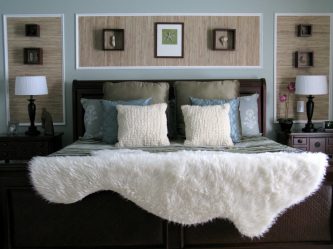 Quarto com papel de parede de duas cores 210+ Foto: Idéias de design que não deixarão ninguém indiferente