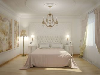 Quarto com papel de parede de duas cores 210+ Foto: Idéias de design que não deixarão ninguém indiferente