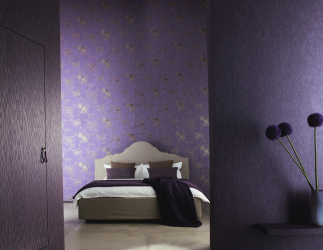 Quarto com papel de parede de duas cores 210+ Foto: Idéias de design que não deixarão ninguém indiferente