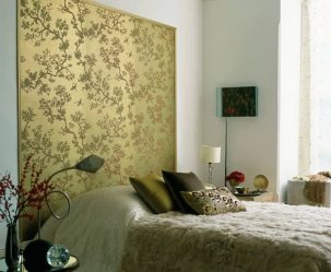 Quarto com papel de parede de duas cores 210+ Foto: Idéias de design que não deixarão ninguém indiferente