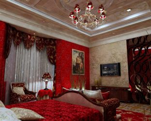 Quarto com papel de parede de duas cores 210+ Foto: Idéias de design que não deixarão ninguém indiferente