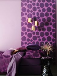 Quarto com papel de parede de duas cores 210+ Foto: Idéias de design que não deixarão ninguém indiferente