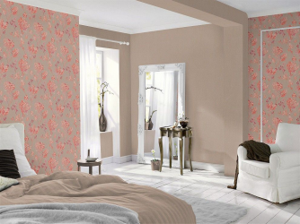 Quarto com papel de parede de duas cores 210+ Foto: Idéias de design que não deixarão ninguém indiferente