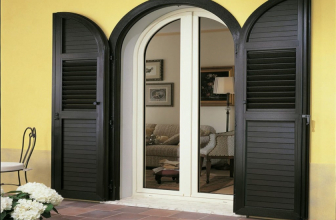 Successful examples of the transformation of the facade of the house with the help of shutters for windows (wooden, metal, plastic). Make it simple and beautiful (+ Reviews)