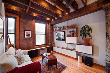 Paredes modernas na sala de estar (370+ Photos): Modern room style