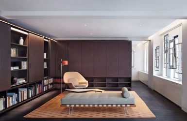 Paredes modernas na sala de estar (370+ Photos): Modern room style
