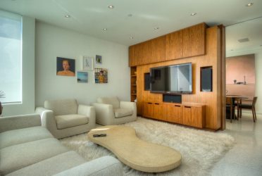 Paredes modernas na sala de estar (370+ Photos): Modern room style