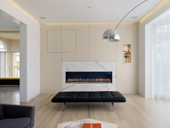 Paredes modernas na sala de estar (370+ Photos): Modern room style
