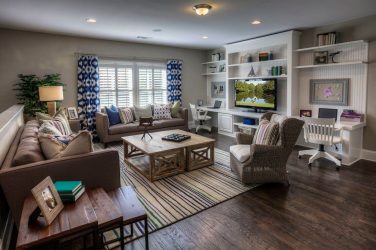 Paredes modernas na sala de estar (370+ Photos): Modern room style