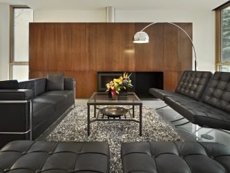 Paredes modernas na sala de estar (370+ Photos): Modern room style