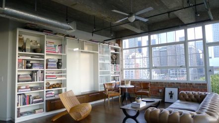 Paredes modernas na sala de estar (370+ Photos): Modern room style