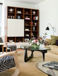 Paredes modernas na sala de estar (370+ Photos): Modern room style