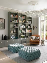 Paredes modernas na sala de estar (370+ Photos): Modern room style