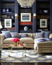 Paredes modernas na sala de estar (370+ Photos): Modern room style