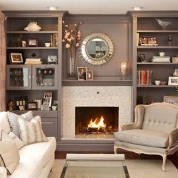 Paredes modernas na sala de estar (370+ Photos): Modern room style