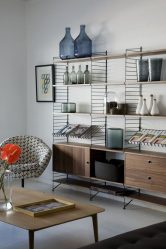 Paredes modernas na sala de estar (370+ Photos): Modern room style