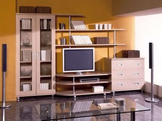 Paredes modernas na sala de estar (370+ Photos): Modern room style