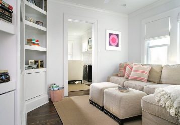 Paredes modernas na sala de estar (370+ Photos): Modern room style