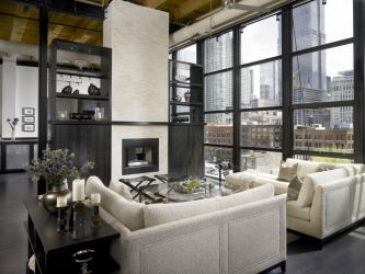 Paredes modernas na sala de estar (370+ Photos): Modern room style