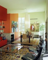 Paredes modernas na sala de estar (370+ Photos): Modern room style