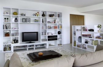 Modern walls in the living room (370+ Photos): Modern room style