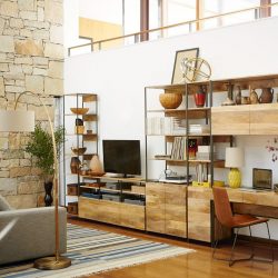Paredes modernas na sala de estar (370+ Photos): Modern room style