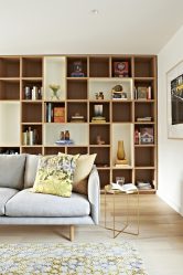Paredes modernas na sala de estar (370+ Photos): Modern room style