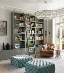Paredes modernas na sala de estar (370+ Photos): Modern room style