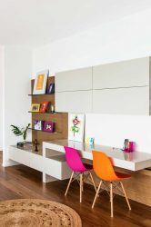 Paredes modernas na sala de estar (370+ Photos): Modern room style