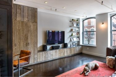 Paredes modernas na sala de estar (370+ Photos): Modern room style