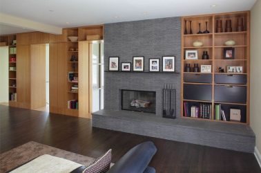 Paredes modernas na sala de estar (370+ Photos): Modern room style
