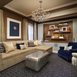Paredes modernas na sala de estar (370+ Photos): Modern room style