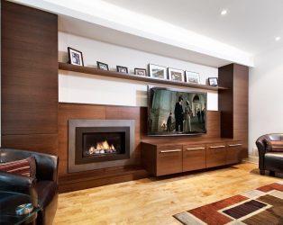 Paredes modernas na sala de estar (370+ Photos): Modern room style