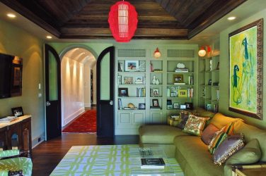 Paredes modernas na sala de estar (370+ Photos): Modern room style
