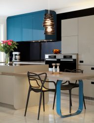 TOP-15 Os estilos mais espetaculares de design de cozinha moderna (mais de 210 fotos)
