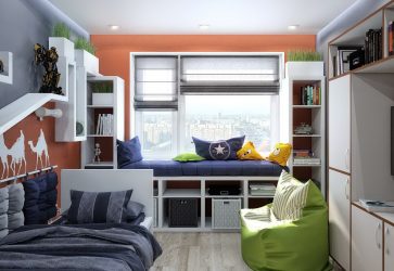Estilos de quarto para adolescentes (mais de 175 fotos) - Designs personalizados, adaptados a todas as necessidades