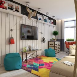 Estilos de quarto para adolescentes (mais de 175 fotos) - Designs personalizados, adaptados a todas as necessidades