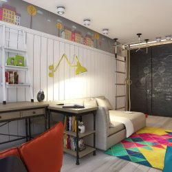 Estilos de quarto para adolescentes (mais de 175 fotos) - Designs personalizados, adaptados a todas as necessidades
