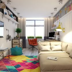 Estilos de quarto para adolescentes (mais de 175 fotos) - Designs personalizados, adaptados a todas as necessidades