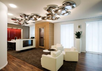 Lâmpadas modernas no interior: 175 + (foto) teto, parede, transformando