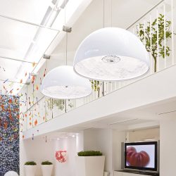 Lâmpadas modernas no interior: 175 + (foto) teto, parede, transformando