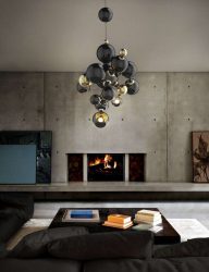 Lâmpadas modernas no interior: 175 + (foto) teto, parede, transformando